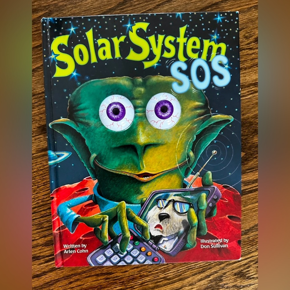 Solar System SOS Children’s Book with Wiggly Eyes